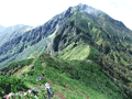 東大雪山系「ニペソツ山」